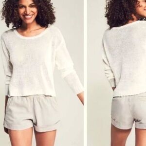 Faherty Reenie Knit Linen Sweater